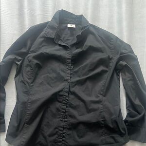 Black Button-Up Shirt